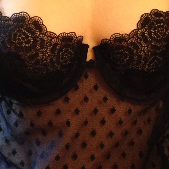 Victoria's Secret Mesh Babydoll 34B - Picture 4 of 4