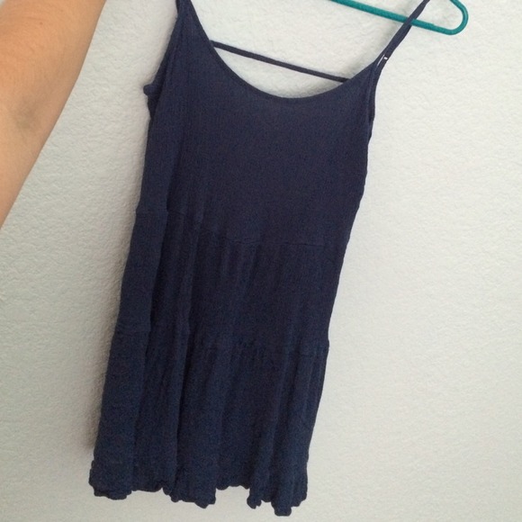 Dark blue dress