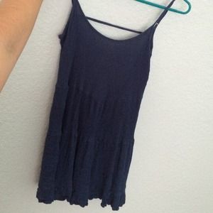 Dark blue dress