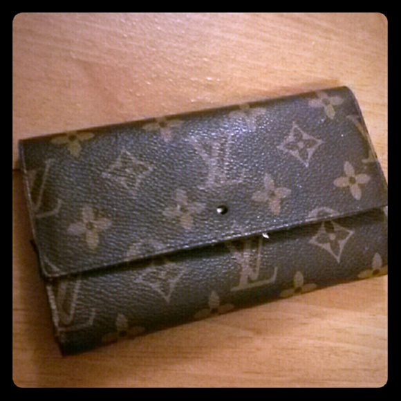 Small brown wallet