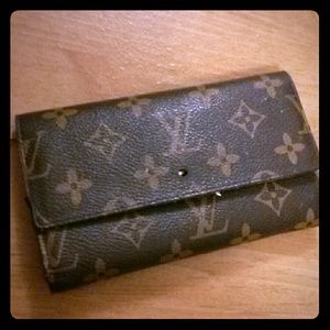 Small brown wallet