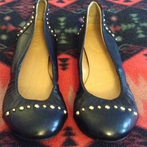 J Crew Cece Studded Ballet Flats