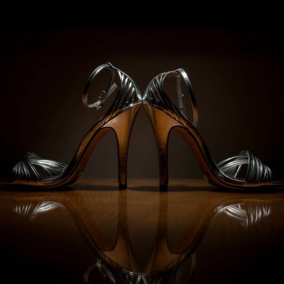 Silver Chinese Laundry sandals