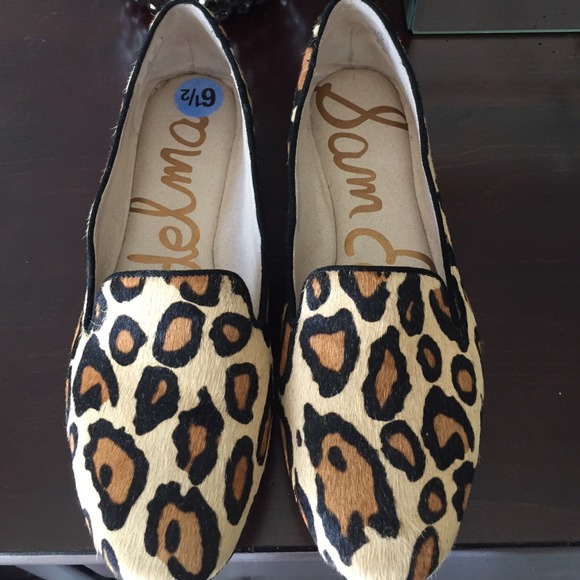 Sam Edelman Shoes - Sam Edelman leopard flats