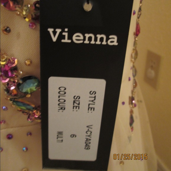 Vienna Genuine New Firework Dress Size 6 - Picture 4 of 4