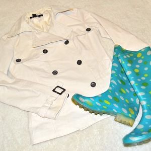 *RESERVED FOR TRADE* Zara Short Trench Raincoat