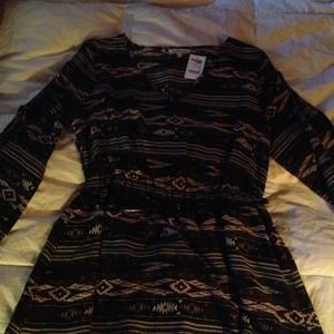 Tribal print dress