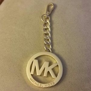 Michael Kors signature metal keychain