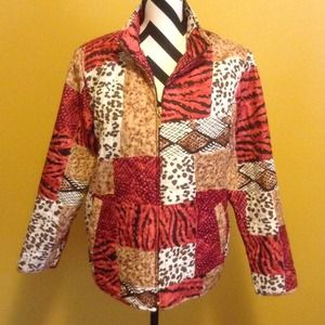 SOLD SOLD SOLD Allison Daley quilted jacket beautiful like new!