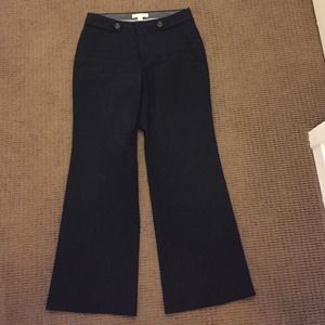 Banana Republic Black Stretch Suit Pants