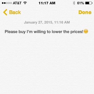 Please buy willing to lower prices/do bundles!