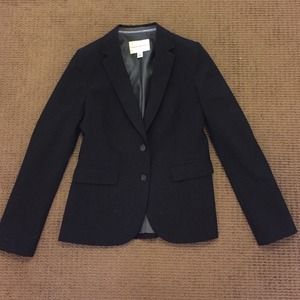 Banana Republic Stretch Black Suit Jacket