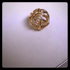 Authentic Pandora Gold Charm