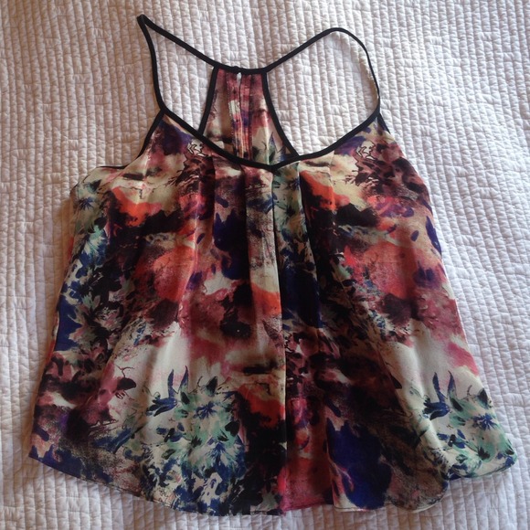 Floral watercolor tank top from Urban Outfitters