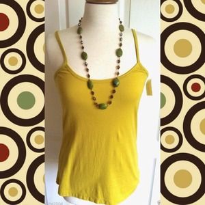 Johnny Was Basic Camisole in Mustard