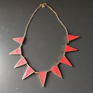 House of Harlow inspired triangle necklace