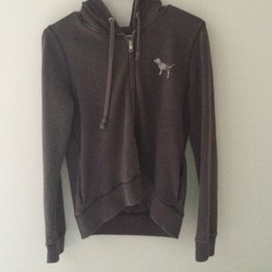 Victoria secret zip up hoodie