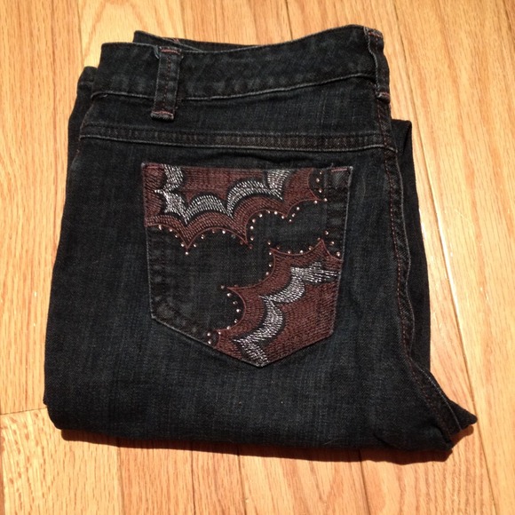 Nine West bling pocket jeans