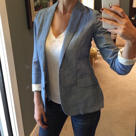 Maison Scotch linen blazer
