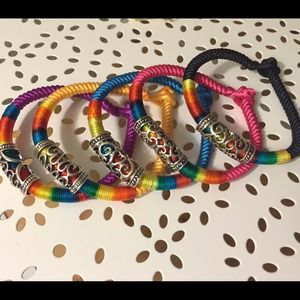 Rainbow bracelet