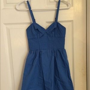 🎈️FLASH SALE🎈UO // Blue Bustier Style Dress