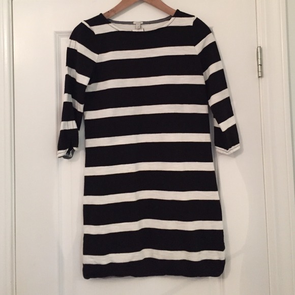 J. Crew black and white tunic