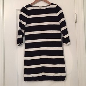 J. Crew black and white tunic