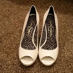 Jessica Simpson Saras Peeptoe Pumps