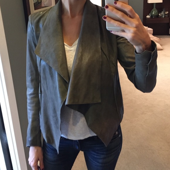 🎉Host Pick!🎉Helmet Lang leather jacket