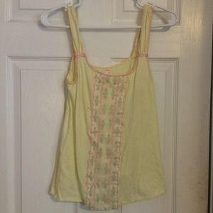 URBAN OUTFITTERS // Dainty Pastel Floral Tank