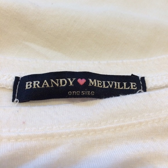 BRANDY MELVILLE // Crop "Stay Weird" Tee - Picture 2 of 4