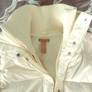 White Puffer Vest