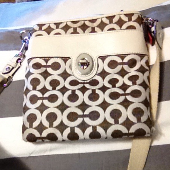 Coach cross body purse