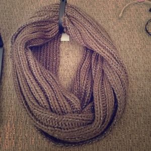 Brown Infinity Scarf