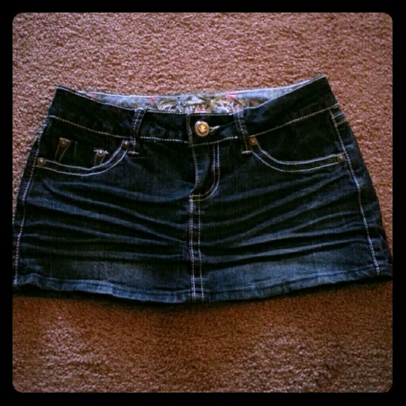 Jean skirt