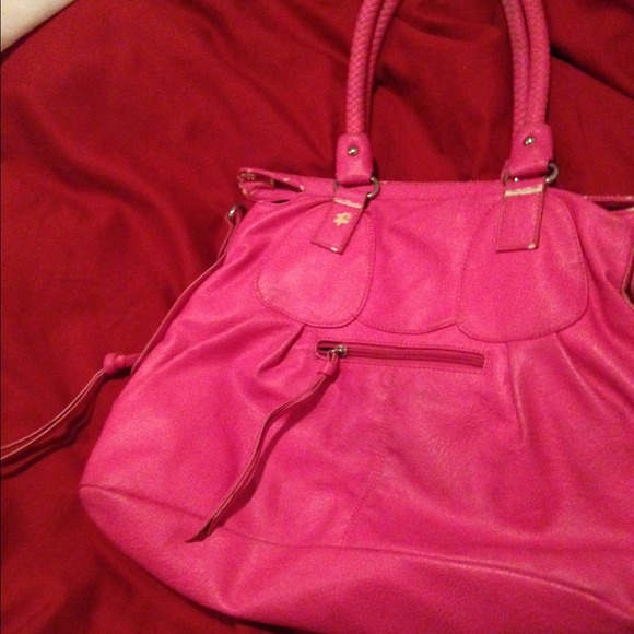 Pink hand bag
