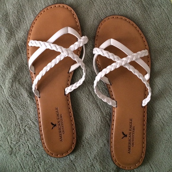 American Eagles sandals.