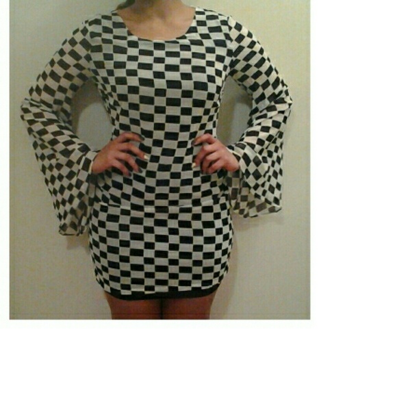 Black White Dress
