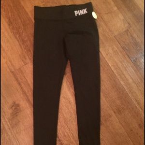 Pink Victoria secret yoga pants