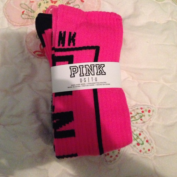NWT PINK VS SOCKS