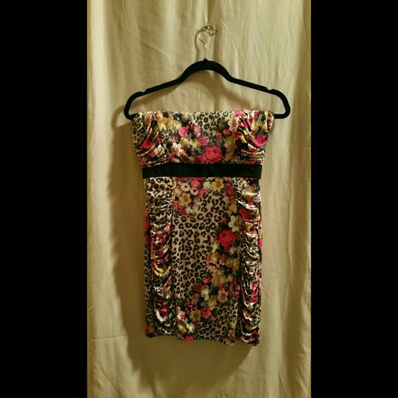 ~ Cheetah / Floral Dress ~