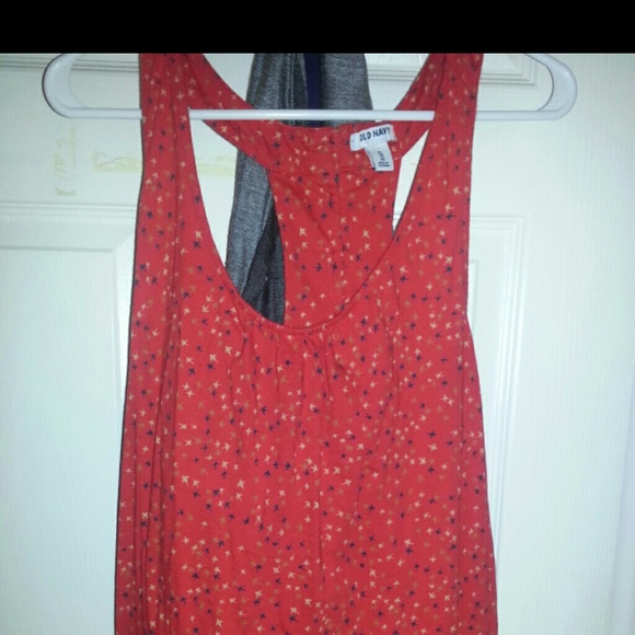 Flowy racer back tank top