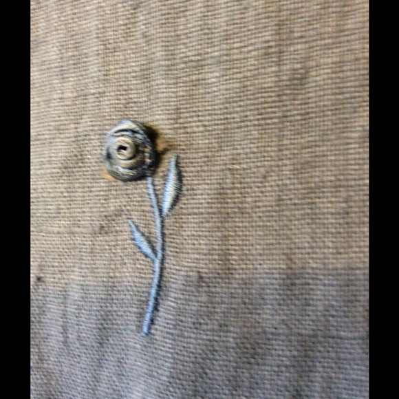 Linen ~ Soft Denim Dress - Picture 2 of 3