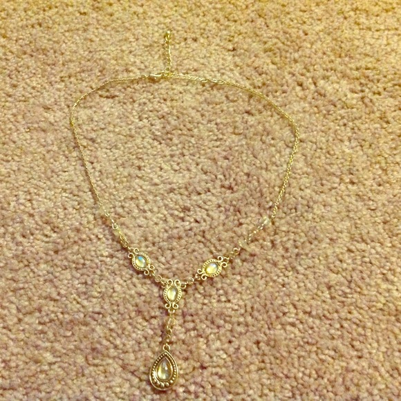 gold necklace