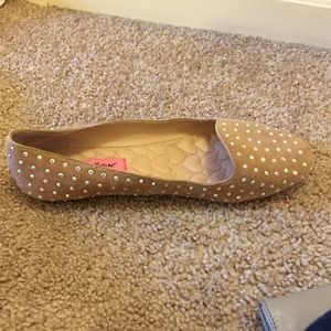 Betsey Johnson jewel flats