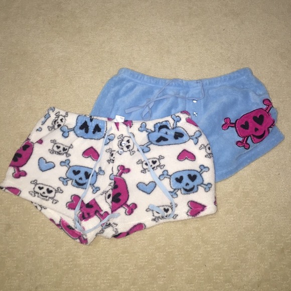 2 pairs of pajama shorts.