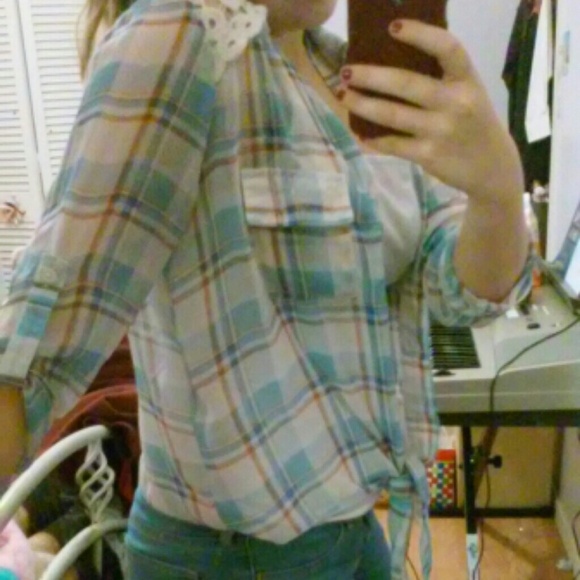 See through flannel - Picture 3 of 3