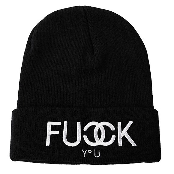 Eff You Designer Beanie