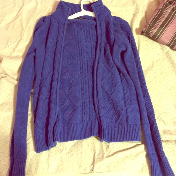 Blue sweater