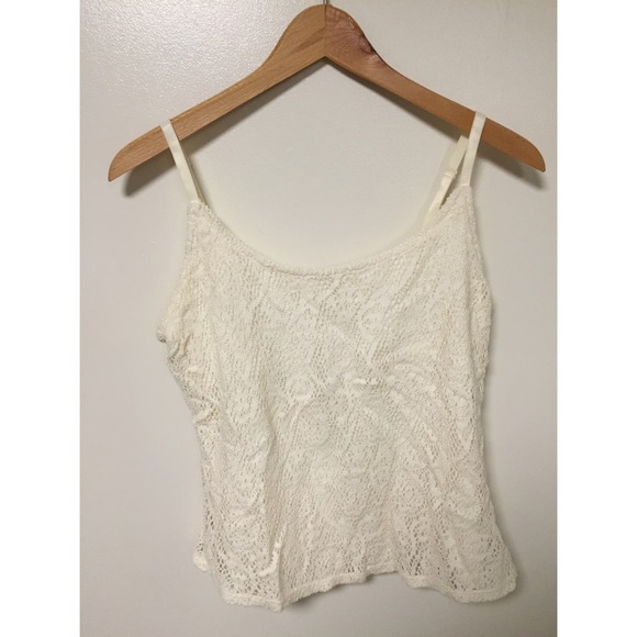 White lacy shirt